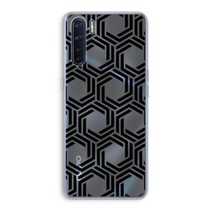 Geometrisch patroon: Oppo A91 Transparant Hoesje