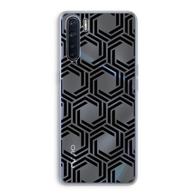 Geometrisch patroon: Oppo A91 Transparant Hoesje