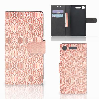 Sony Xperia XZ1 | Telefoon Hoesje | Pattern Orange