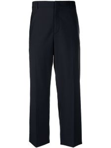 Valentino Garavani pantalon de costume à coupe droite - Bleu