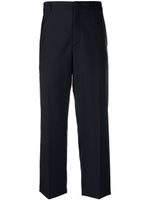 Valentino Garavani pantalon de costume à coupe droite - Bleu Valentino Garavani pantalon de costume à coupe droite - Bleu