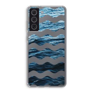 Oceaan: Samsung Galaxy S21 FE Transparant Hoesje