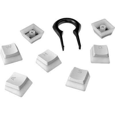 HyperX Pudding Keycaps Full Key Set (White PBT)