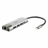 USB-HUB D-Link DUB-M520 Grijs