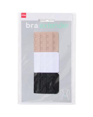 HEMA Bh Verlengstukken - 3 Stuks (zwart)