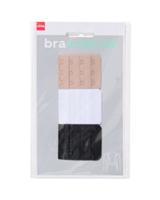 HEMA Bh Verlengstukken - 3 Stuks (zwart)