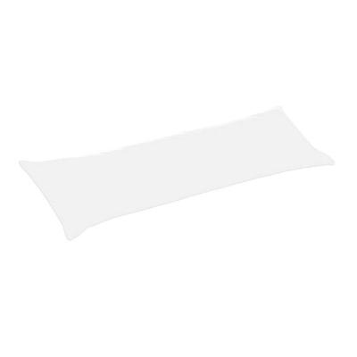 Kussensloop Hosteline IRIS Wit 144 Draden 50 x 75 cm (2 Stuks)