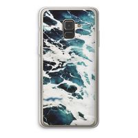 Golven: Samsung Galaxy A8 (2018) Transparant Hoesje