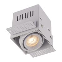 Trimless LED-spot Bastia wit GU10