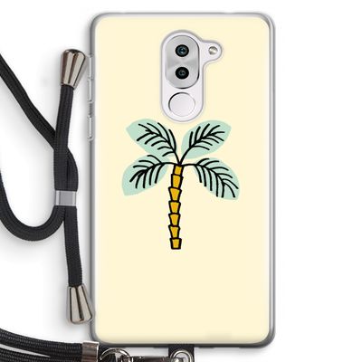 Palmboom: Honor 6X Transparant Hoesje met koord