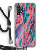 Electric Times: Samsung Galaxy A32 5G Transparant Hoesje met koord
