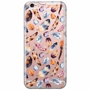 iPhone 6/6s transparant hoesje - Veren