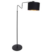 Anne Light & home Vloerlamp linstrom 2132zw zwart - thumbnail