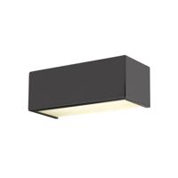 SLV CHROMBO 1008071 Wandlamp Energielabel: C (A - G) 8 W LED Zwart