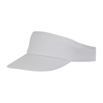 Bullet Sunvisor Zonneklep - volwassenen - wit - katoen - verstelbaar - dames/heren