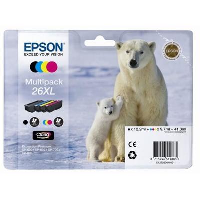 Epson T2636 XL Polar Bear Mult-inktcartridge