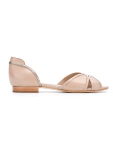 Sarah Chofakian leather ballerinas - Tons neutres