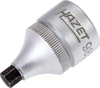 HAZET Dopsleutelbit 985-6 · 1/2 inch (12,5 mm) vierkant hol · Binnen-zeskant-profiel · SW 6 mm