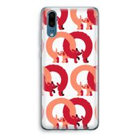 Dogs: Huawei P20 Transparant Hoesje Dogs: Huawei P20 Transparant Hoesje