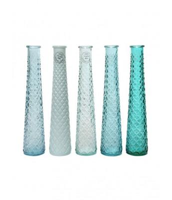 Vaas gerecycled glas d7h32cm a5 - Ksd