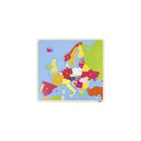 Goki houten puzzel Europa - 35 stukjes - thumbnail