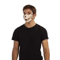 Halfmasker My Other Me Roofdieren Bot Één maat Wit