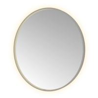 Hotbath &More Mirrors Round LED Badkamerspiegel - Rond - 100 cm - Geborsteld Gunmetal