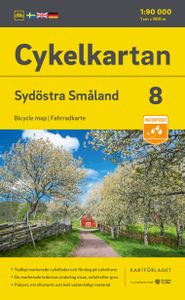 Fietskaart 08 Cykelkartan Sydöstra Småland - zuidoost Smaland | Norstedts