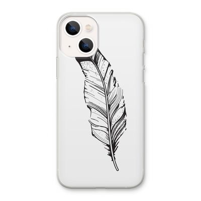 Pluim: iPhone 13 Transparant Hoesje