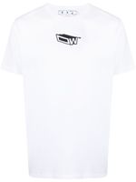 Off-White t-shirt en coton à imprimé graphique - Blanc