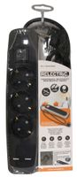 Relectric stekkerdoos 1,5 mtr 3-voudig 2x USB - RELEC492220 RELEC492220