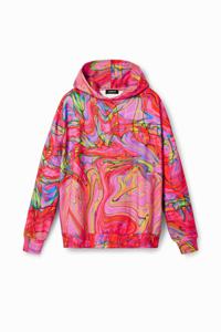 Psychedelisch oversized sweatshirt María Escoté - RED - S