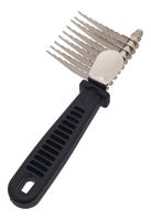 Tools-2-groom klittenkam kunststof greep Tools-2-groom klittenkam kunststof greep