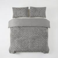 Sleeptime Faux Fur Syon Grijs 200 x 200/220 cm