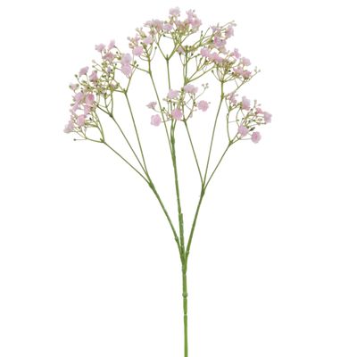 Kunstbloemen - Gipskruid/Gypsophila - takken - roze - 70 cm
