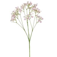 Kunstbloemen Gipskruid/Gypsophila takken roze 70 cm