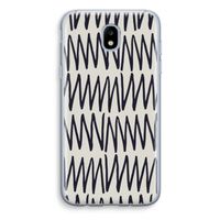 Marrakech Zigzag: Samsung Galaxy J5 (2017) Transparant Hoesje