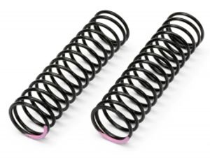 Shock spring 18x80x1.8mm 14.5 coils (pink 134gf/mm)