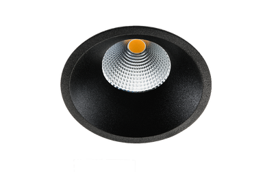 SG LED inbouwspot Soft Slim zwart 9W 750 lumen 2700K warmwit dimbaar keuze 6, 7, 8 of 9W