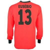 Portugal Retro Voetbalshirt Eusébio W.K. 1966