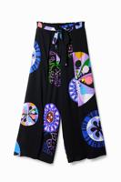 Broek met splitten M. Christian Lacroix - BLACK - XL