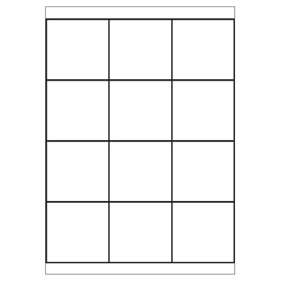 A4 etiketten 70 x 67,7 mm wit 100 vel huismerk