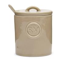 Riviera Maison - Portofino Sugar Jar With Spoon - Flax