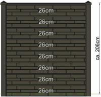 Berton sleufpaal Reest wit/grijs tussenmodel 272 cm met kabeldoorvoer Tuindeco - Tuindeco Berton sleufpaal Reest wit/grijs tussenmodel 272 cm met kabeldoorvoer Tuindeco - Tuindeco
