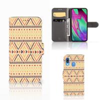 Samsung Galaxy A40 | Telefoon Hoesje | Aztec Yellow Samsung Galaxy A40 | Telefoon Hoesje | Aztec Yellow