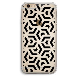 Crazy pattern: iPhone 6 Plus / 6S Plus Transparant Hoesje