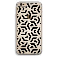 Crazy pattern: iPhone 6 Plus / 6S Plus Transparant Hoesje
