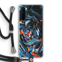 Black Unicorn: OnePlus Nord Transparant Hoesje met koord