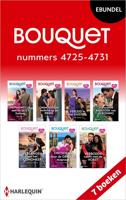 Bouquet e-bundel nummers 4725 - 4731 - Pippa Roscoe, Lorraine Hall, LaQuette, Maya Blake, Millie Adams, Annie West, Melanie Milburne - ebook