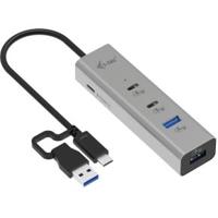 I-tec Metal Universal Charging HUB 2xUSB-C + 2x USB-A Port + Power Delivery 85W - thumbnail